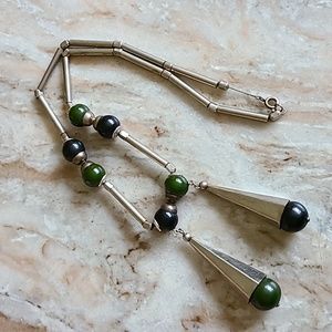 Art Deco Machine Age Galalith Necklace